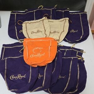 Crown Royal Bags Variety Sizes And Colors